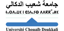<span>Université Chouaib Doukkali - El Jadida </span>
