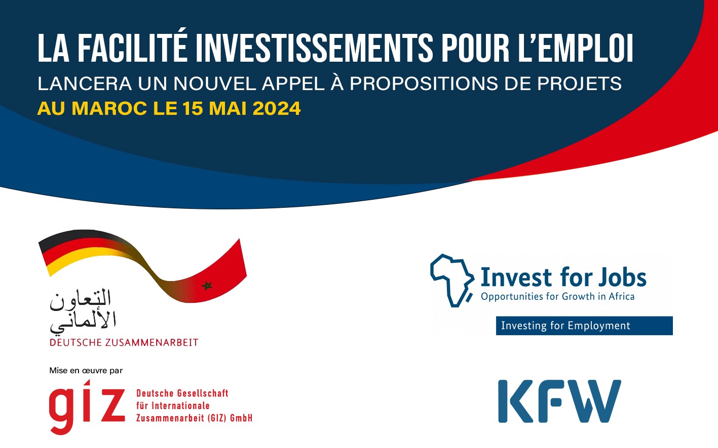 <span>Appel à propositions de la Facilité Investissements pour l’emploi (IFE)</span>
