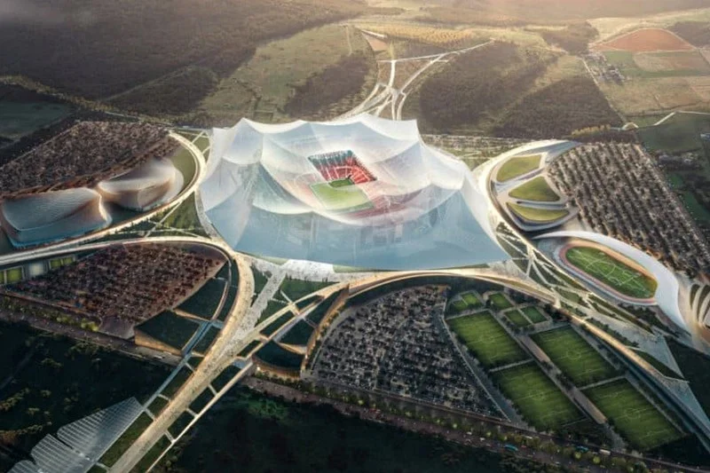 <span>LE GRAND STADE  HASSAN II</span>
