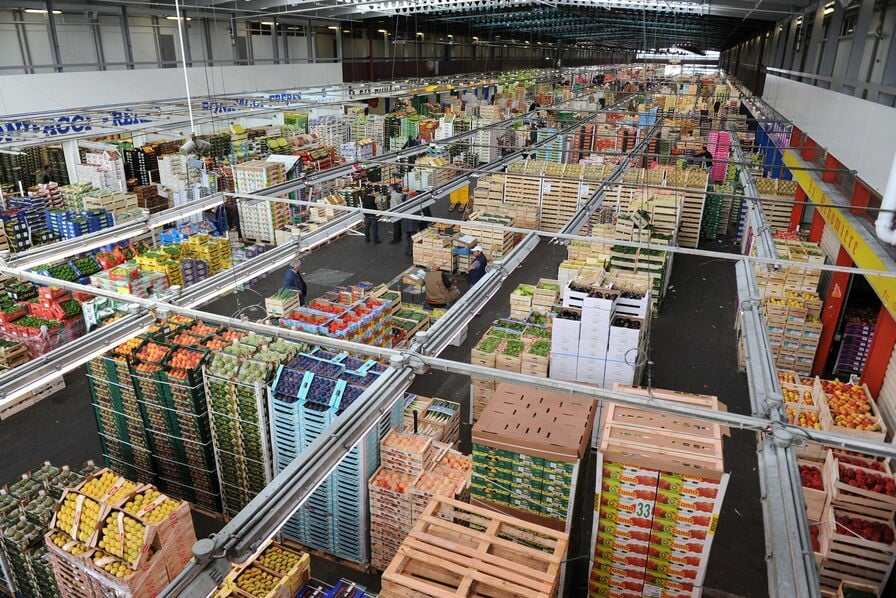 <span>LA PLATEFORME AGROALIMENTAIRE DE LA RÉGION DE CASABLANCA </span>
