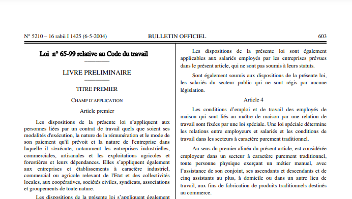 <span>Code du travail</span>
