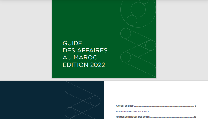 <span>Guide des Affaires Au Maroc Édition 2022</span>
